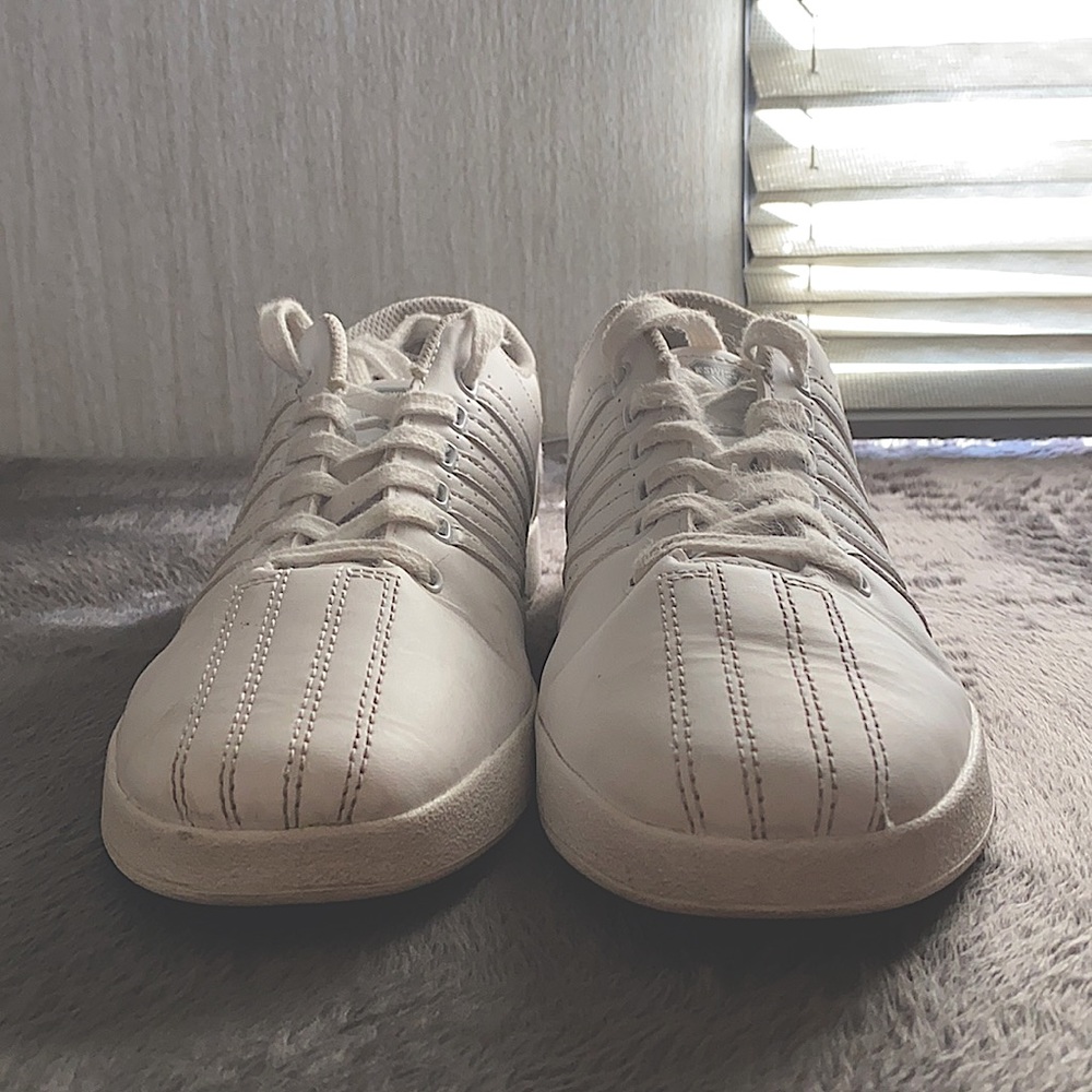 K•SWISS White Tennis Shoes